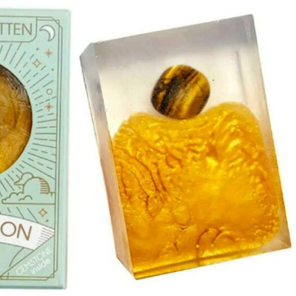 Super Moon Soap with Tiger Eye